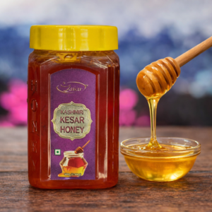 Kashmiri Kesar Honey – Premium Saffron Infused Natural Honey | Natural Saffron