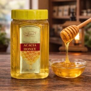Premium Acacia Honey – Pure & Naturally Mild Honey | Natural Saffron