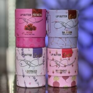 Natural Saffron Lip Butter – Nourishing & Moisturizing Care