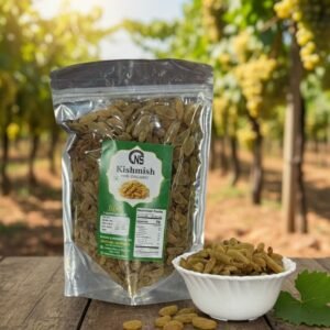 Premium Kashmiri Green Kishmish – Naturally Sweet Seedless Raisins