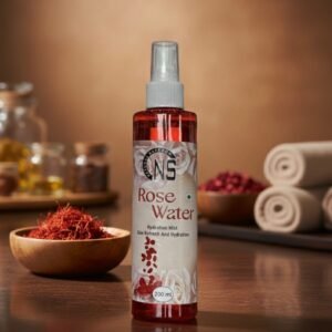 Premium Natural Rose Water – 200ml | Pure Floral Toner & Skin Freshener