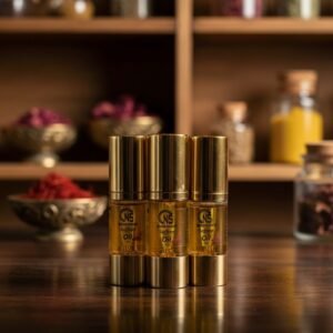 Premium Kashmiri Saffron Infused Oil – 35ml | Pure Glow & Nourishing Care